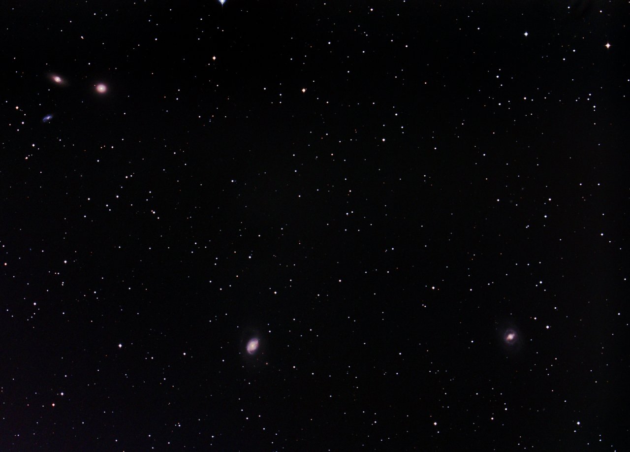 M95, 96, 105, NGC3384, NGC3389